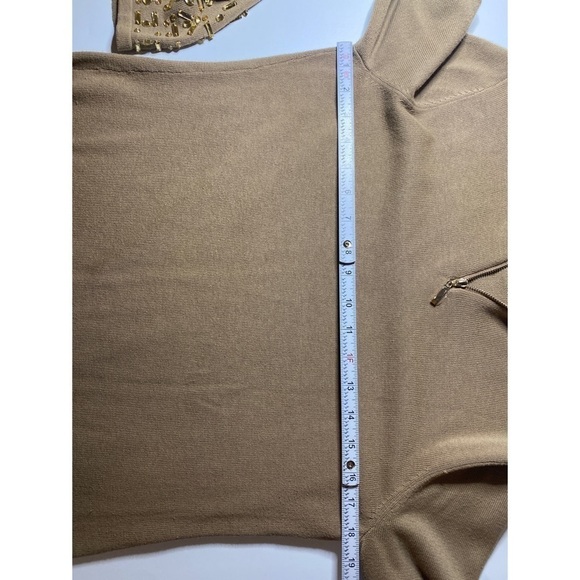 Chicos Bejeweled Long Sleeves Mock Neck Sweater - Picture 9 of 11